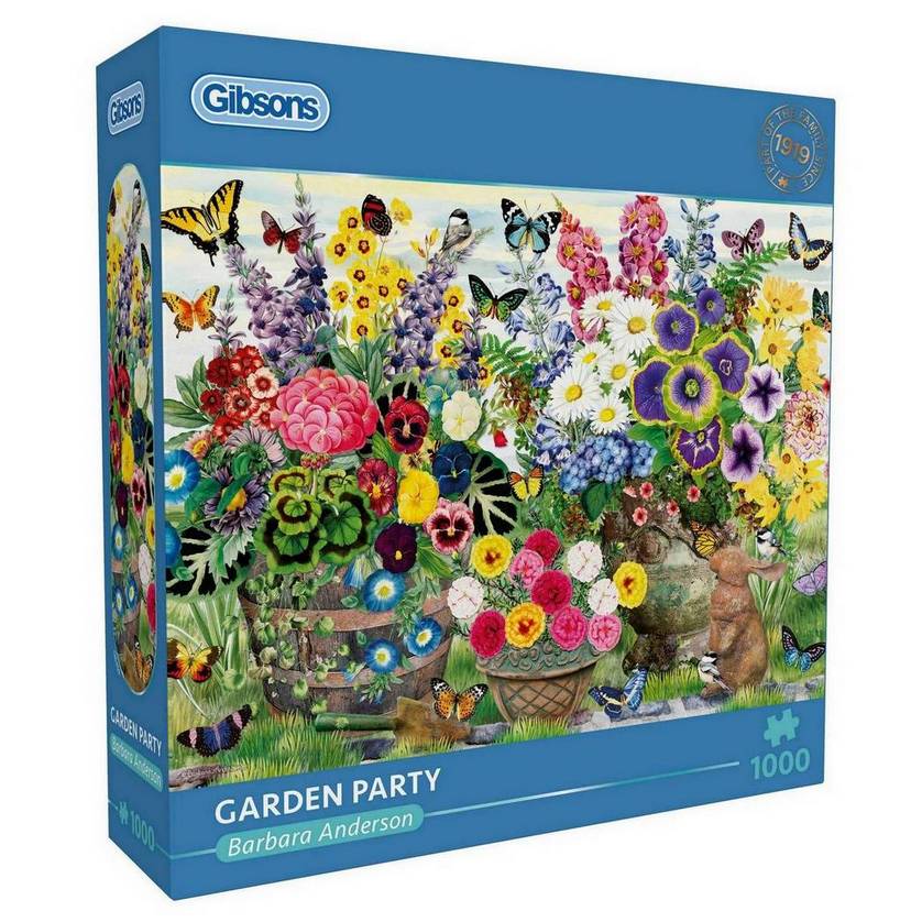 Gibsons - Garden Party - 1000 Piece Jigsaw Puzzle