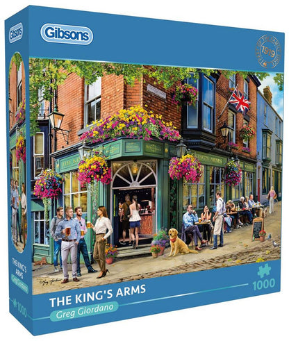 Gibsons - The Kings Arms - 1000 Piece Jigsaw Puzzle