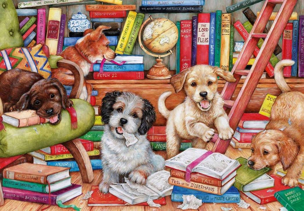 Gibsons - Shaggy Dog Story - 100XXL Piece Jigsaw Puzzle