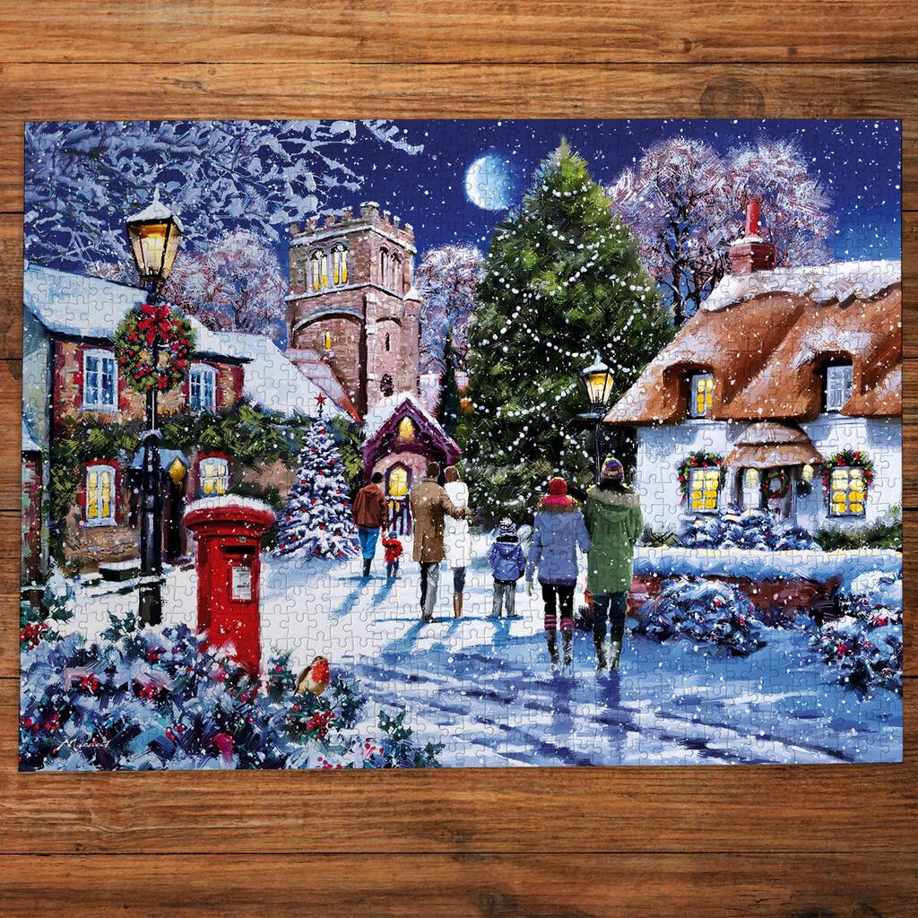 Gibsons - Moonlit Stroll - 1000 Piece Jigsaw Puzzle