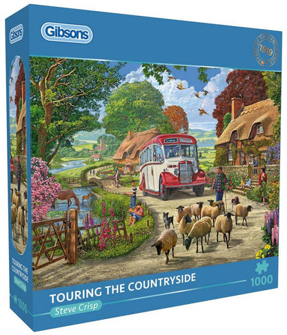 Gibsons - Touring the Countryside - 1000 Piece Jigsaw Puzzle