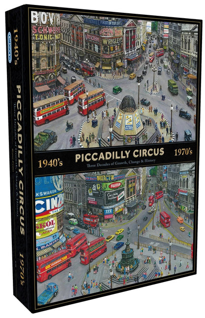 Gibsons - Piccadilly Through the Decades - 1000 Piece Jigsaw Puzzle