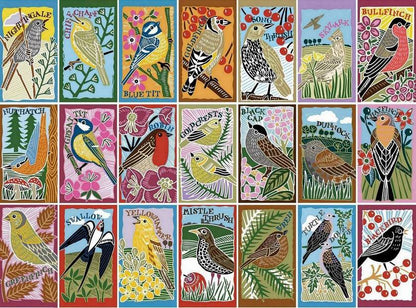 Gibsons - RSPB - British Songbirds - 1000 Piece Jigsaw Puzzle