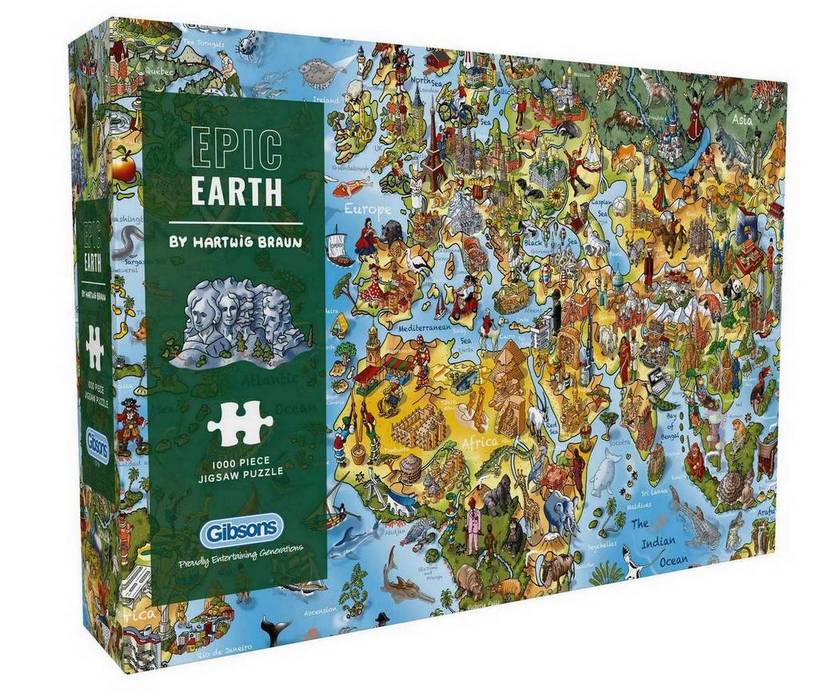 Gibsons - Epic Earth - 1000 Piece Jigsaw Puzzle