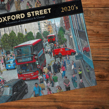 Gibsons - Oxford Street Through the Decades - 1000 Piece Jigsaw Puzzle