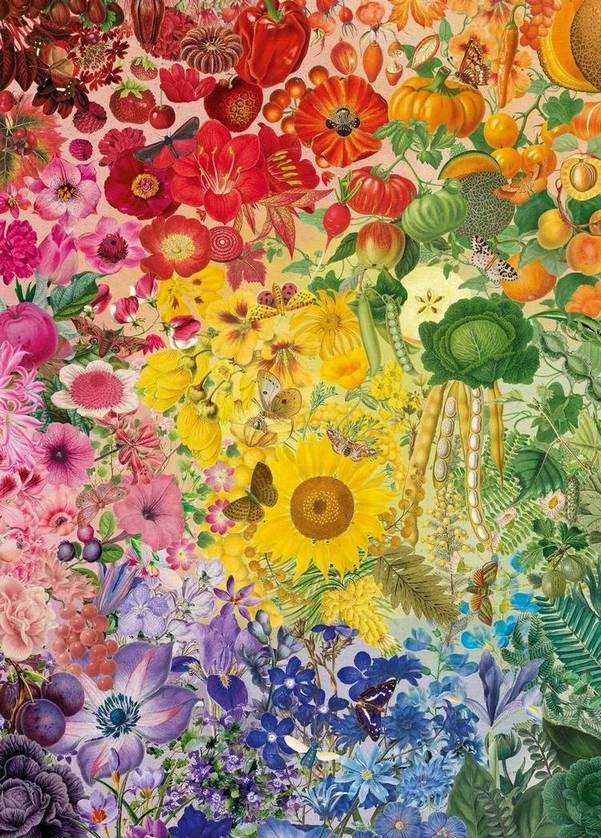 Gibsons - RHS - Colours of Nature - 1000 Piece Jigsaw Puzzle