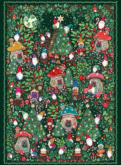 Gibsons - The Art File Christmas Village - 1000 Piece Jigsaw Puzzle