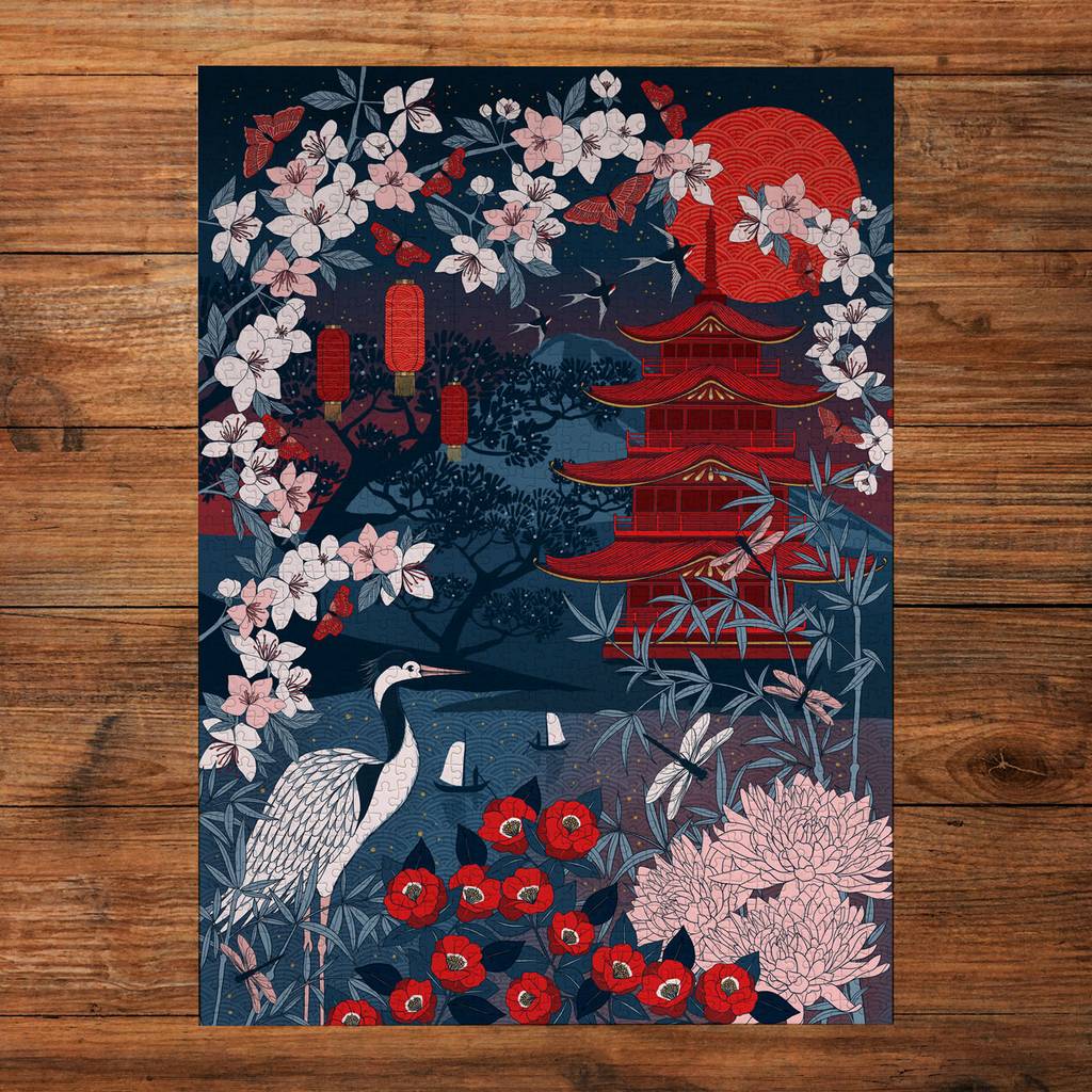 Gibsons - The Art File Sakura Heights - 1000 Piece Jigsaw Puzzle