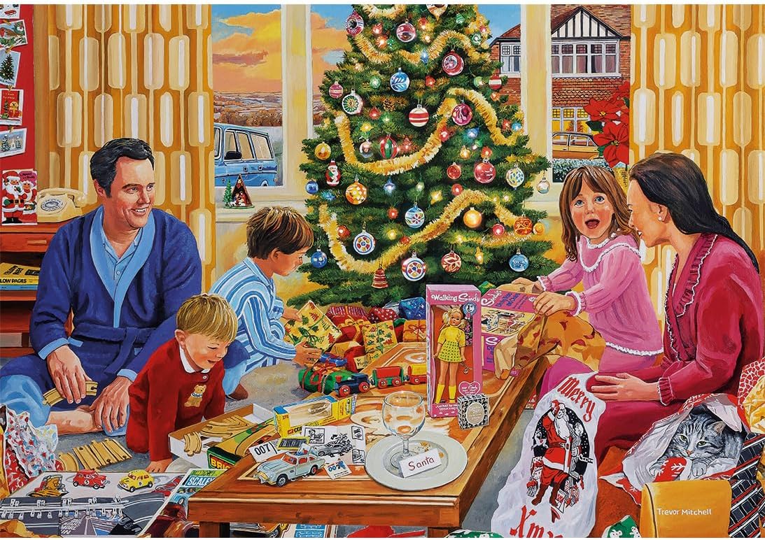 Gibsons - A Christmas to Remember - 4 x 500 Piece Jigsaw Puzzle