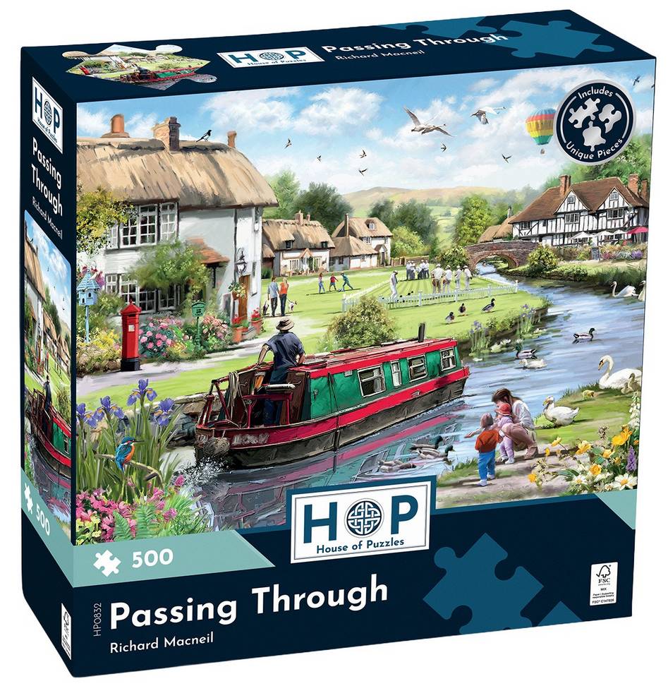 House of Puzzles - Passing Through - 500 Piece Jigsaw Puzzle