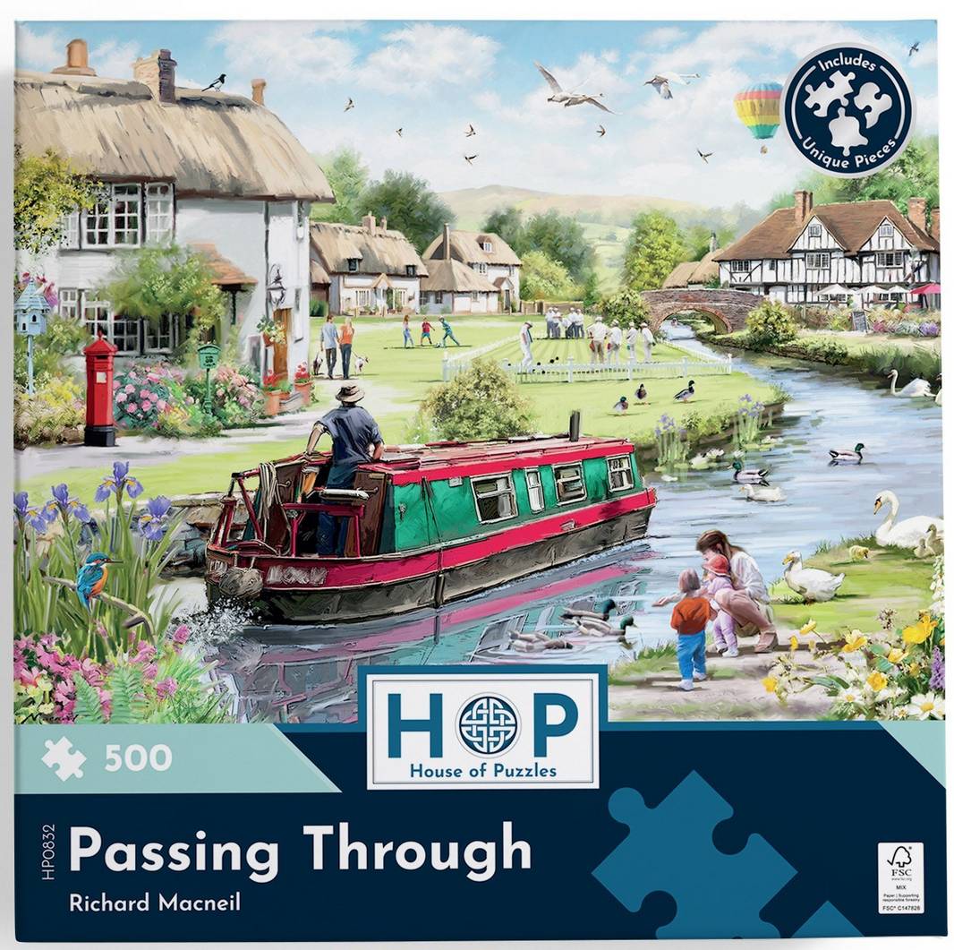 House of Puzzles - Passing Through - 500 Piece Jigsaw Puzzle