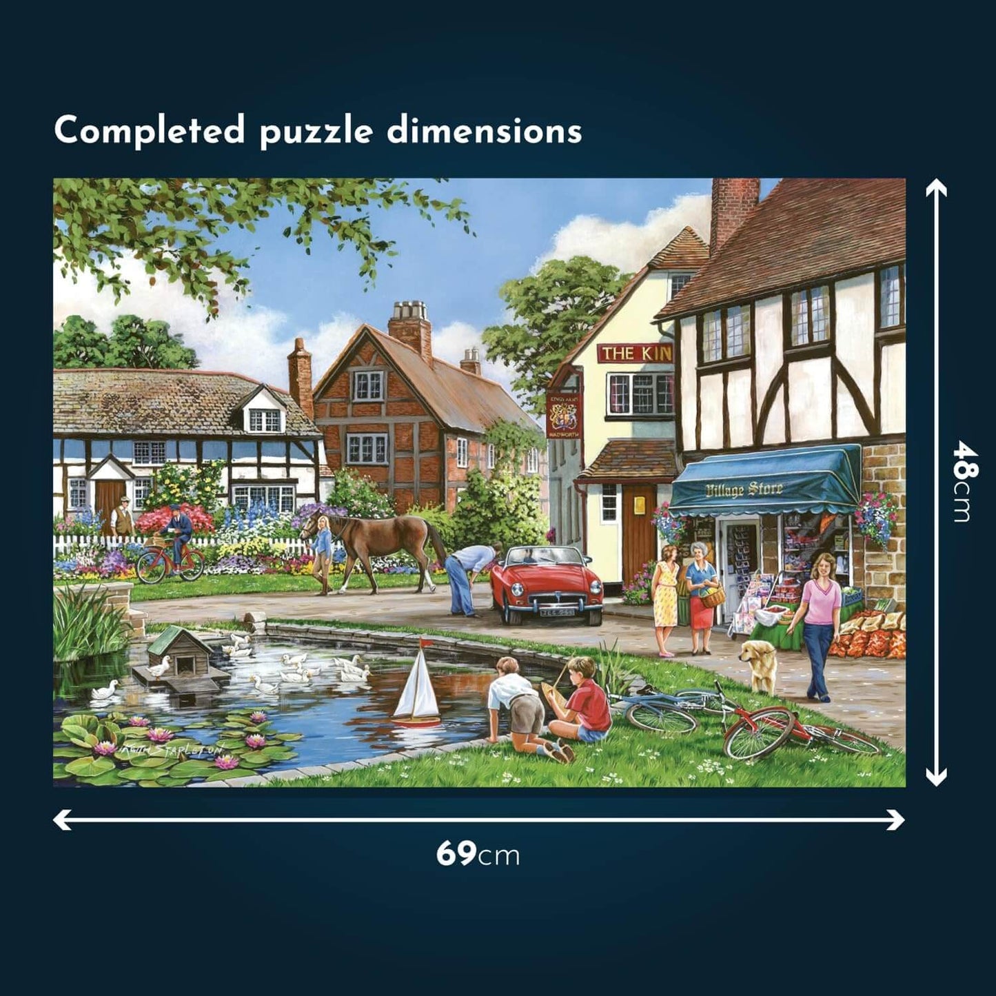 House of Puzzles - A Story for Christmas No 11 - 1000 Piece Jigsaw Puzzle