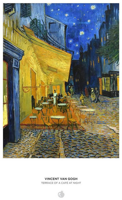 Pomegranate - Van Gogh - Terrace of Cafe at Night - 500 Piece Jigsaw Puzzle