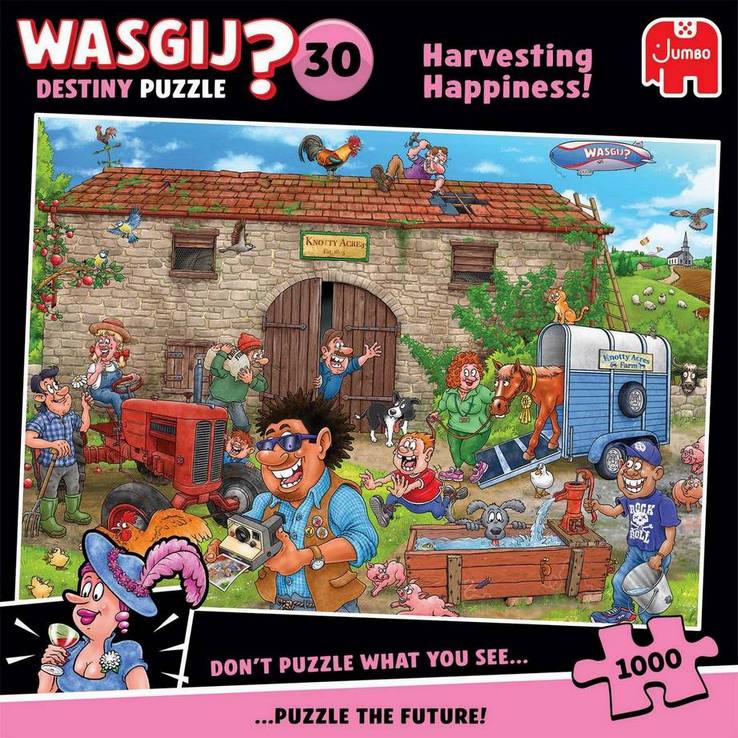 Wasgij - Destiny 30 Harvesting Happiness - 1000 Piece Jigsaw Puzzle