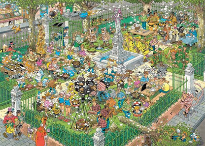 Jan Van Haasteren - BBQ Party - 1000 Piece Jigsaw Puzzle