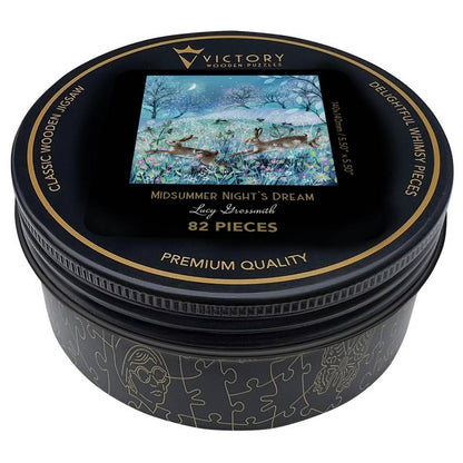 Victory Puzzles - Midsummer Nights Dream - 82 Piece Wooden Jigsaw Puzzle