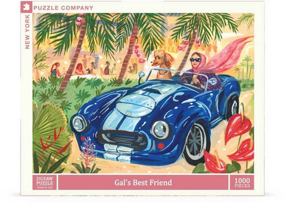 New York Puzzle Company - Gals Best Friend - 1000 Piece Jigsaw Puzzle