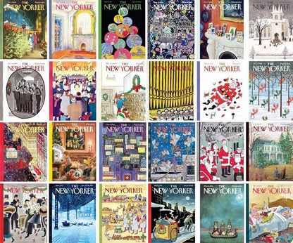 New York Puzzle Company - New Yorker - Advent Calendar - 24 x 100 Piece