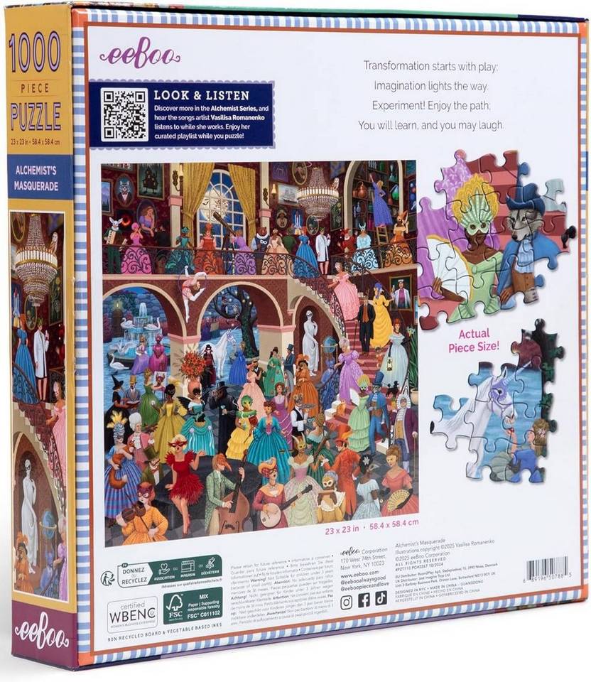 Eeboo - Alchemists Masquerade - 1000 Piece Jigsaw Puzzle