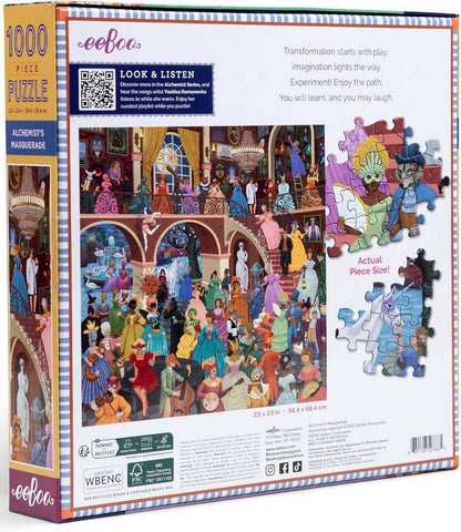 Eeboo - Alchemists Masquerade - 1000 Piece Jigsaw Puzzle