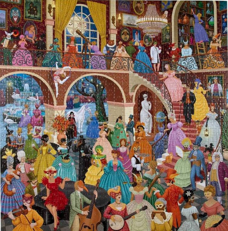 Eeboo - Alchemists Masquerade - 1000 Piece Jigsaw Puzzle