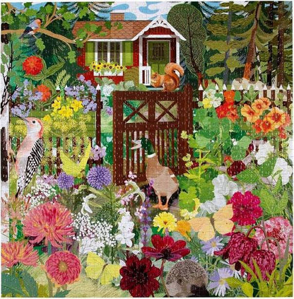 Eeboo - Scandinavian Garden - 1000 Piece Jigsaw Puzzle