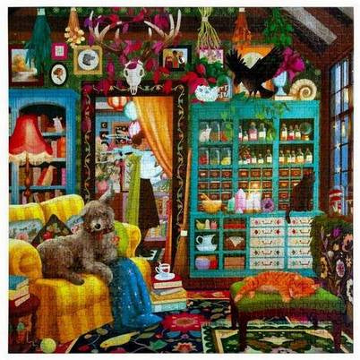 Eeboo - Sorcerers Den - 1000 Piece Jigsaw Puzzle