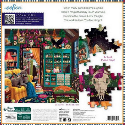Eeboo - Sorcerers Den - 1000 Piece Jigsaw Puzzle