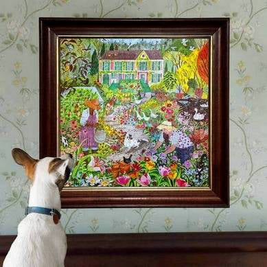 Eeboo - French Flower Garden - 1000 Piece Jigsaw Puzzle