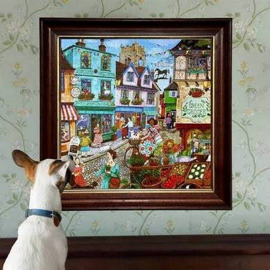 Eeboo - Village by the Sea - 1000 Piece Jigsaw Puzzle