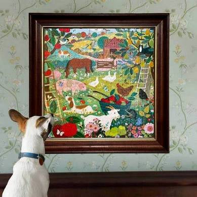 Eeboo - English Pastures - 1000 Piece Jigsaw Puzzle