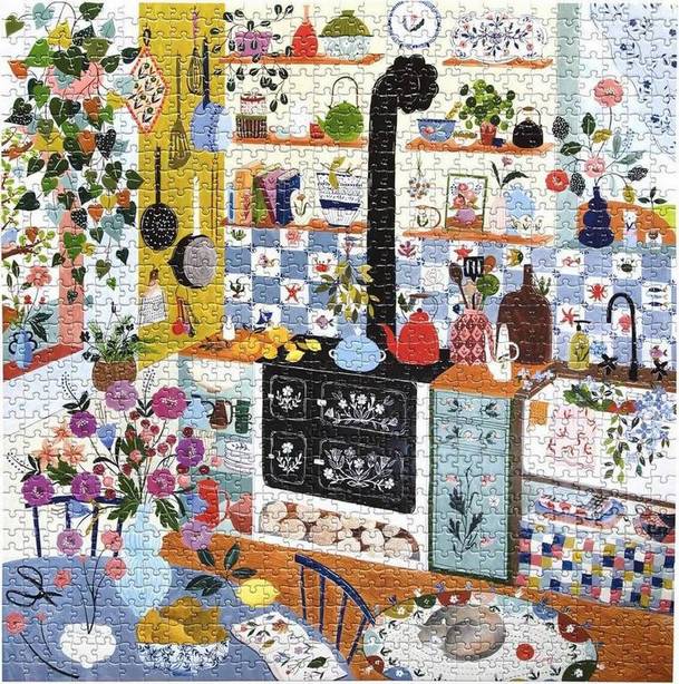 Eeboo - Morning Kitchen - 1000 Piece Jigsaw Puzzle