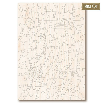 Victory Puzzles - The Fisherman - 88 Piece Wooden Jigsaw Puzzle