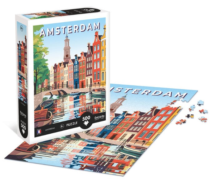 Calypto - Amsterdam - 500 Piece Jigsaw Puzzle