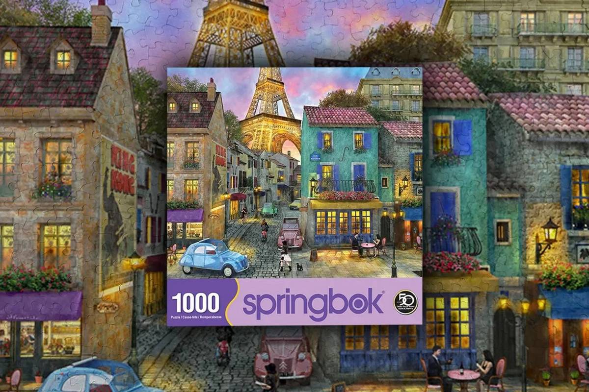 Springbok - Eiffel Magic - 1000 Piece Jigsaw Puzzle