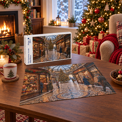 Heritage Jigsaws - The Christmas Arcade - 1000 Piece Jigsaw Puzzle
