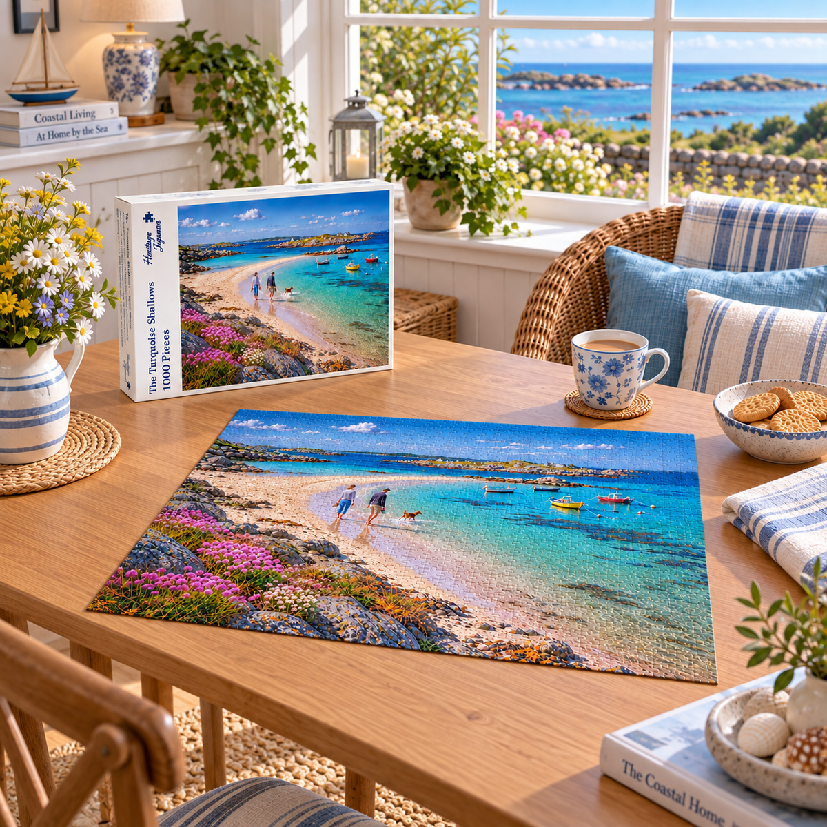 Heritage Jigsaws - The Turquoise Shallows - 1000 Piece Jigsaw Puzzle