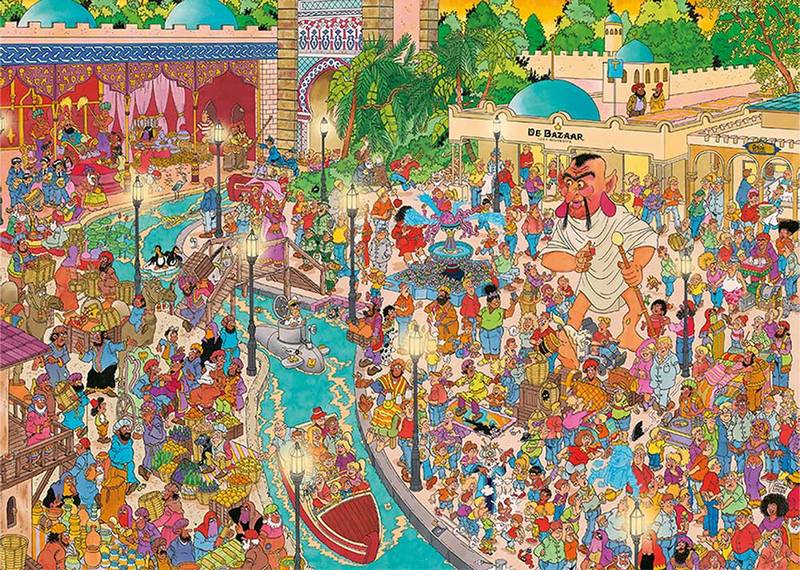 Jan Van Haasteren - Efteling Fata Morgana - 1000 Piece Jigsaw Puzzle