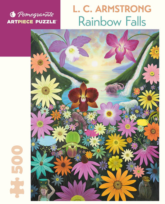 Pomegranate - L. C. Armstrong - Rainbow Falls - 500 pieces