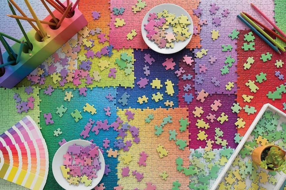 Ravensburger - Puzzle on Puzzles - Karen Puzzles - 3000 Piece Jigsaw Puzzle