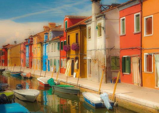 Schmidt - Bright Houses of Burano - 1000 Piece Jigsaw Puzzle