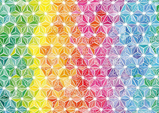 Schmidt - Josie Lewis - Colourful Triangles - 1000 Piece Jigsaw Puzzle