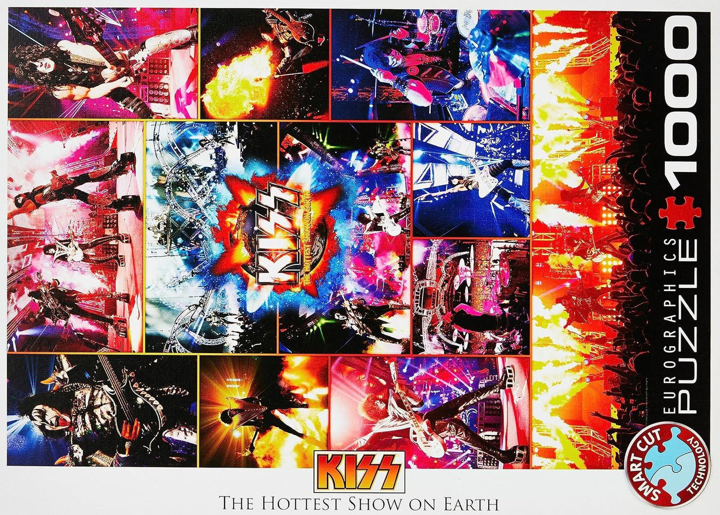 Eurographics - Kiss The Hottest Show on Earth - 1000 Piece Jigsaw Puzzle