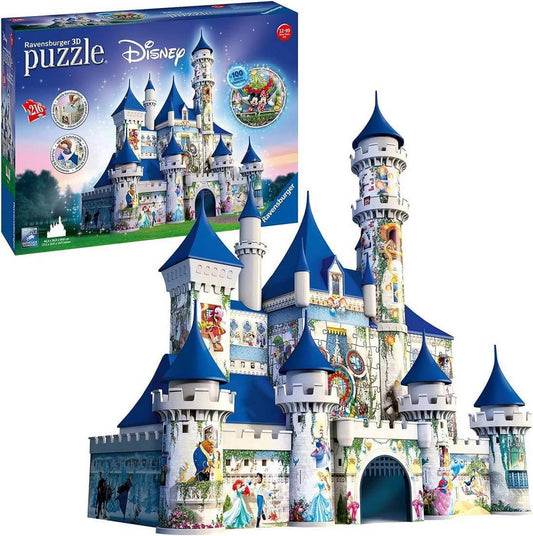 Ravensburger - Disney Castle 3D - 216 Piece Jigsaw Puzzle