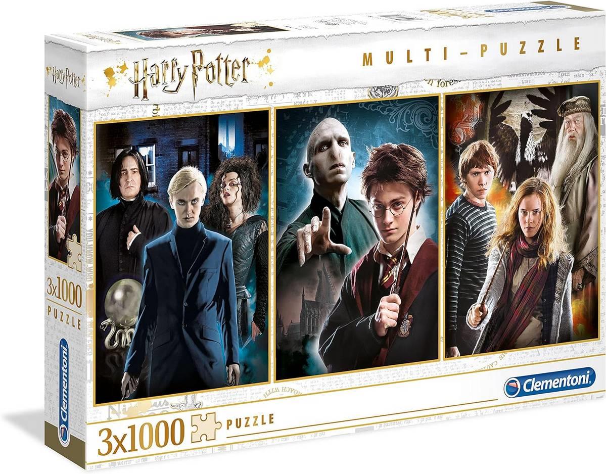 Clementoni - Harry Potter Multipack - 1000 Piece Jigsaw Puzzle