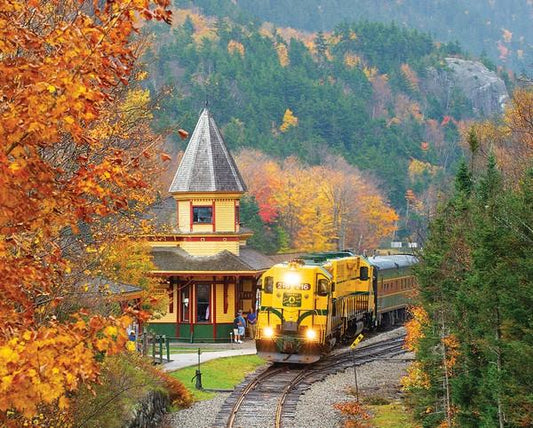 White Mountain - Scenic Railroad - 1000 Piece Jigsaw Puzzle