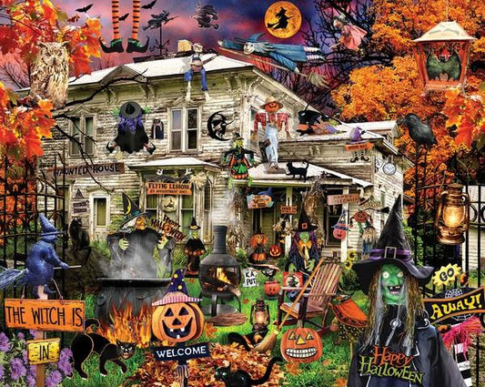 White Mountain - Witches Welcome - 1000 Piece Jigsaw Puzzle