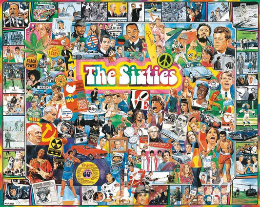 White Mountain - The Sixties - 1000 Piece Jigsaw Puzzle