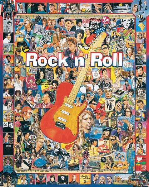 White Mountain - Rock 'n' Roll - 1000 Piece Jigsaw Puzzle