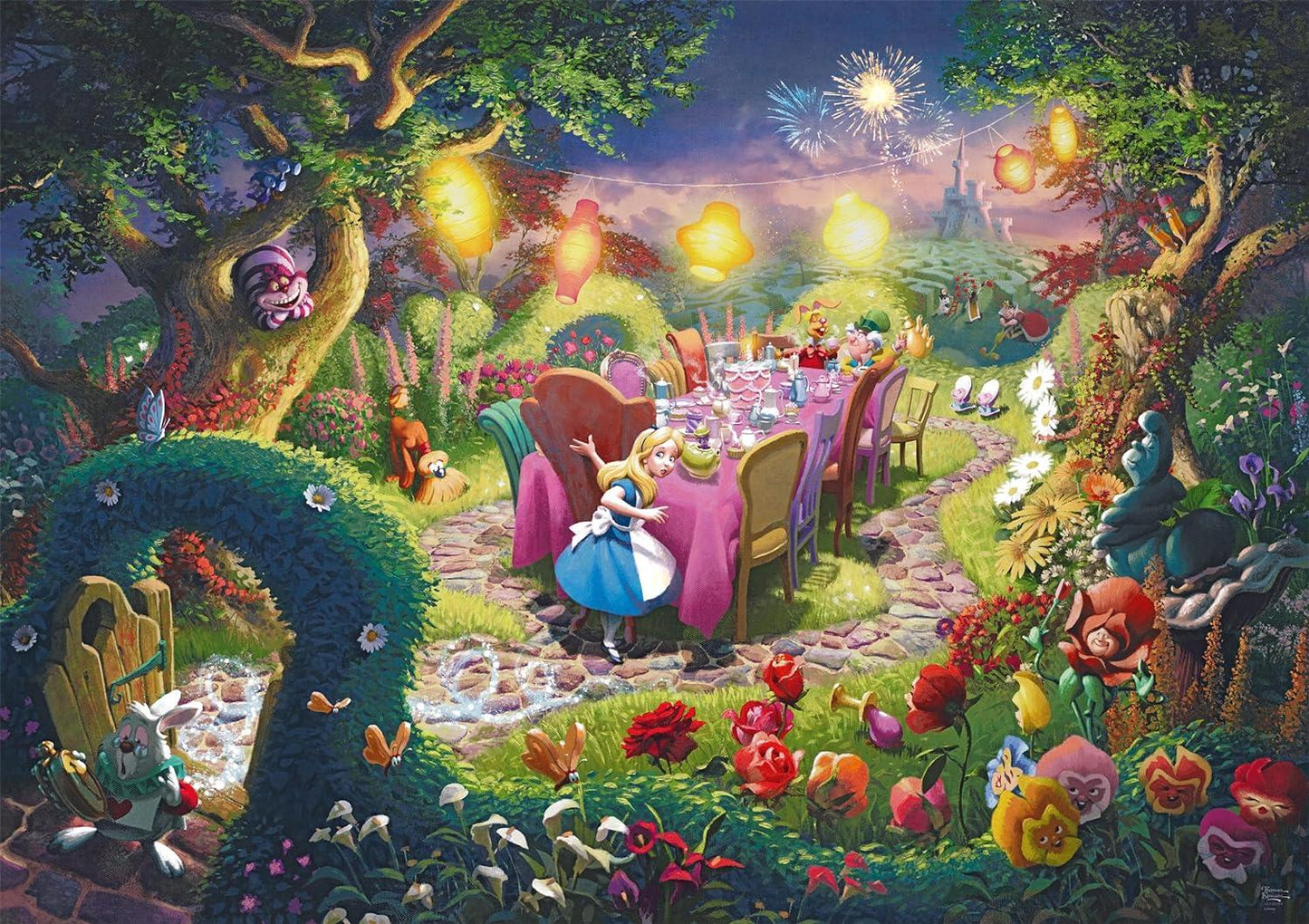 Schmidt - Thomas Kinkade - Mad Hatters Tea Party - 6000 Piece Jigsaw Puzzle
